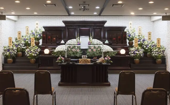 さがみ典礼石岡ホールで葬儀を行なった写真
