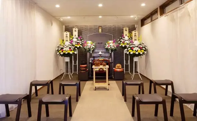 家族葬ホール禮賓館で葬儀を行なった写真