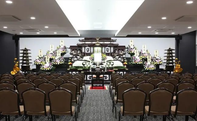 さがみ典礼矢巾長安殿（ファミラル矢巾）で葬儀を行なった写真