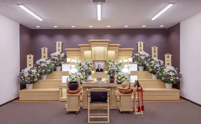 家族葬のファミラル都南で葬儀を行なった写真