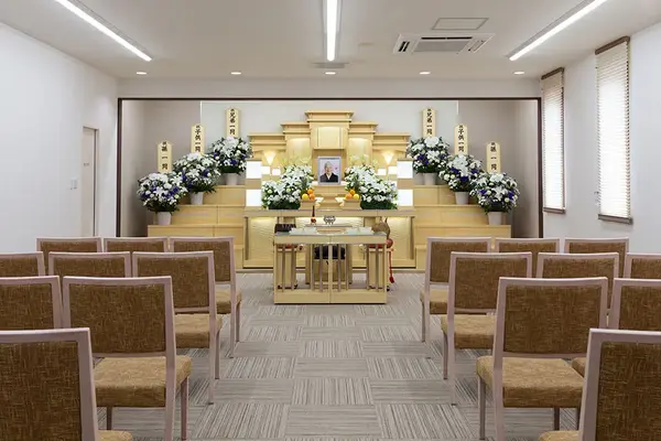 家族葬のファミラル中野町で葬儀を行なった写真
