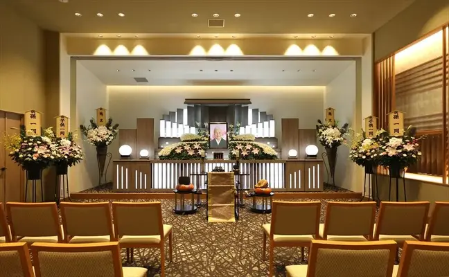岐阜葬祭 大垣中央斎場(旧レクストワン子安中央斎場)で葬儀を行なった写真
