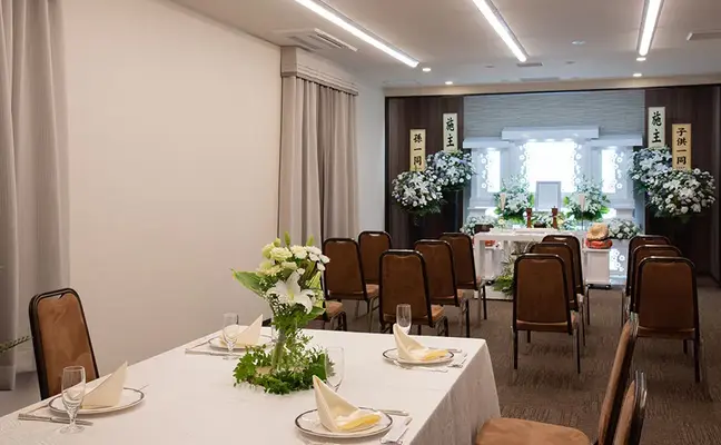 家族葬のファミラル寒河江で葬儀を行なった写真