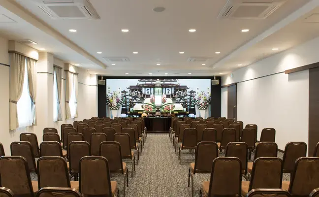 さがみ田島斎場で葬儀を行なった写真