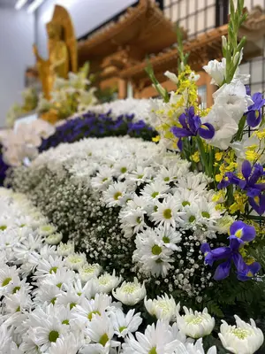 ふじい葬儀社で葬儀を行なった写真