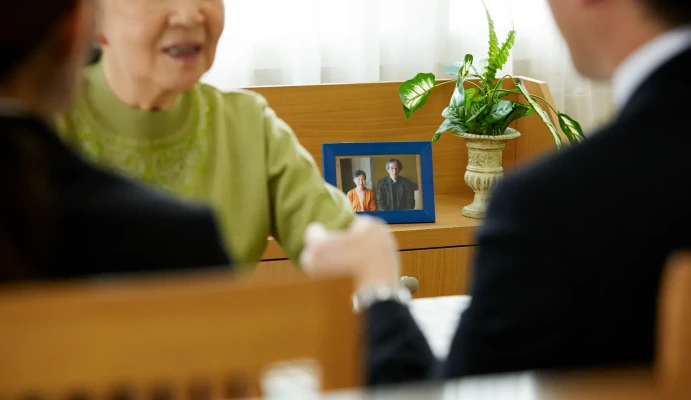 株式会社こころで葬儀を行なった写真