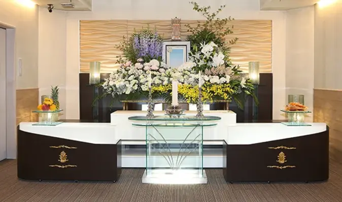 家族葬のサンシェールで葬儀を行なった写真