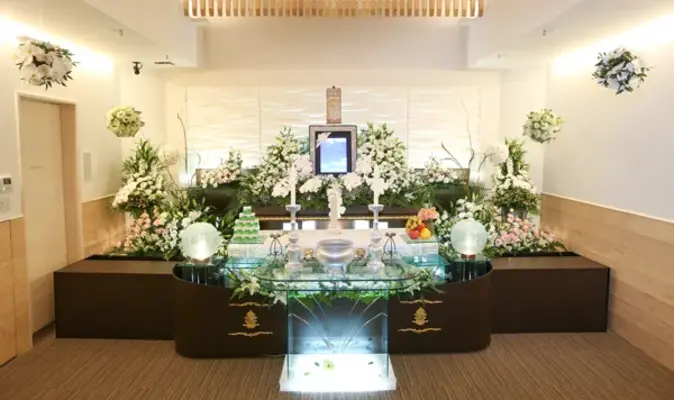 家族葬のサンシェール(クラッセ with メモリエ)で葬儀を行なった写真