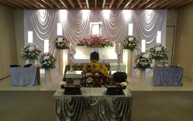 かわさき南部斎苑で葬儀を行なった写真