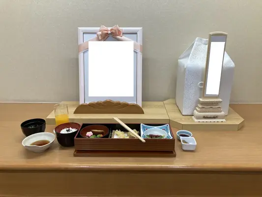 つきひセレモニーで葬儀を行なった写真