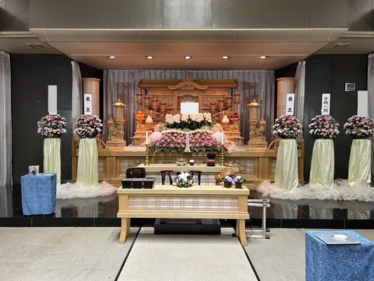 家族葬ホール ひまわりで葬儀を行なった写真