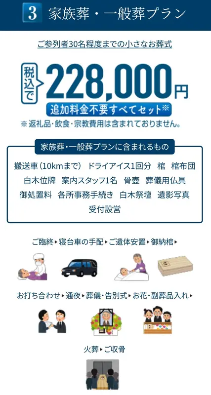 家族葬プラン