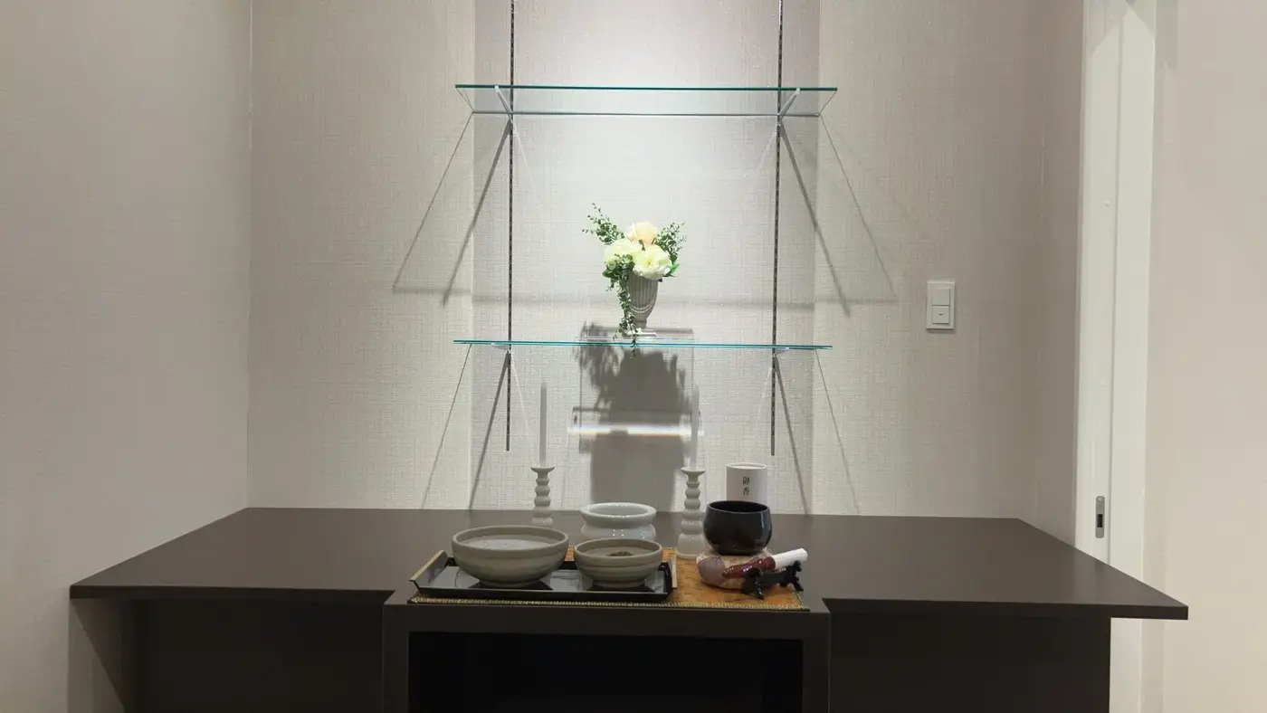 面会できる安置室を完備