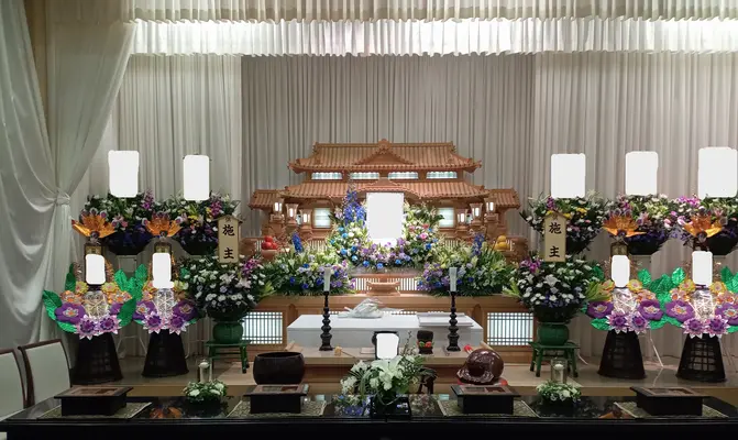 お葬式のひびきで葬儀を行なった写真