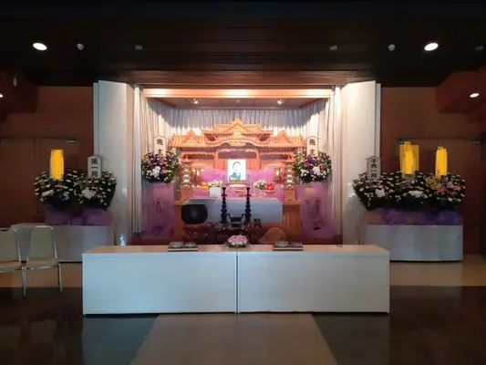 お葬式のひびきで葬儀を行なった写真