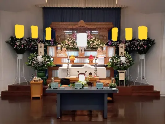 お葬式のひびきで葬儀を行なった写真