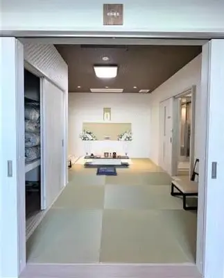 葵会館（家族葬ホール天路　下郡斎場）で葬儀を行なった写真