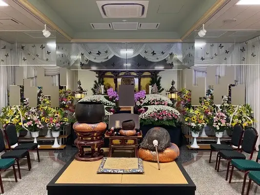 葬儀・家族葬のwillおきなわ（小さな家族葬コザホール）で葬儀を行なった写真