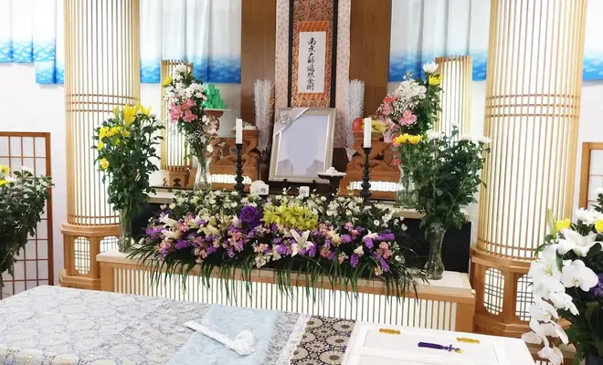 家族葬のたびだちで葬儀を行なった写真