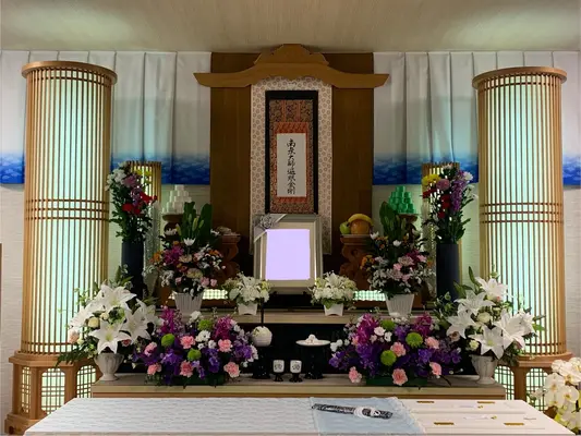 家族葬のたびだちで葬儀を行なった写真