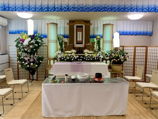 家族葬のたびだちで葬儀を行なった写真