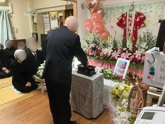 終活サロンのお葬式で葬儀を行なった写真