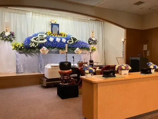 終活サロンのお葬式で葬儀を行なった写真