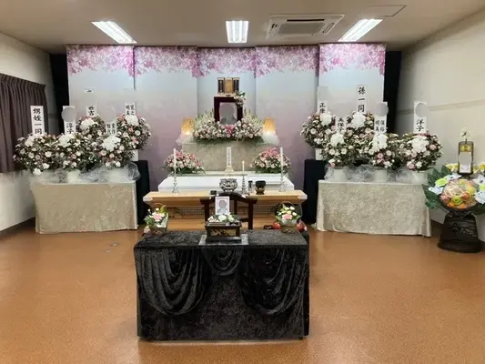 終活サロンのお葬式で葬儀を行なった写真