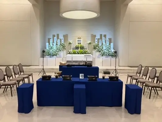 終活サロンのお葬式で葬儀を行なった写真