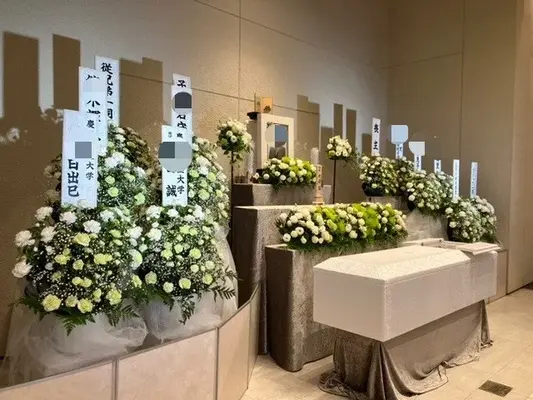 終活サロンのお葬式で葬儀を行なった写真