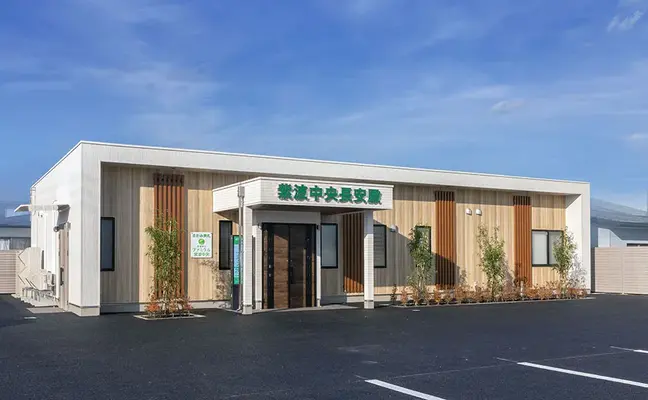 紫波中央長安殿で葬儀を行なった写真