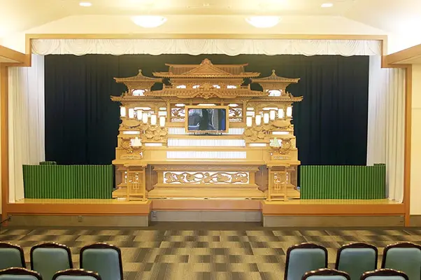 石岡セレモニーホールで葬儀を行なった写真