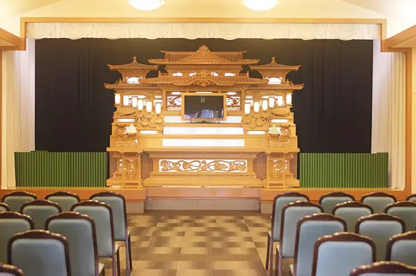 石岡セレモニーホールで葬儀を行なった写真