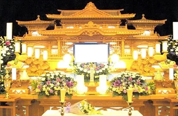 石岡セレモニーホールで葬儀を行なった写真