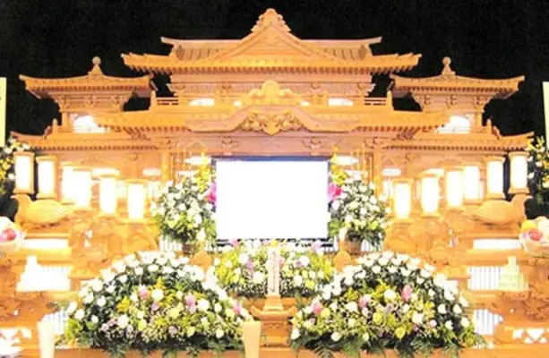 石岡セレモニーホールで葬儀を行なった写真