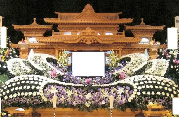 石岡セレモニーホールで葬儀を行なった写真