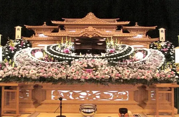 石岡セレモニーホールで葬儀を行なった写真