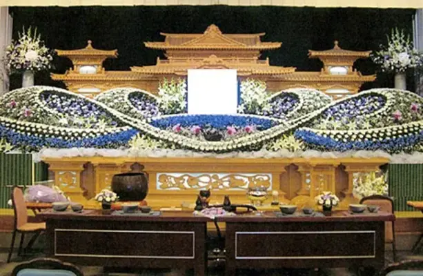 石岡セレモニーホールで葬儀を行なった写真