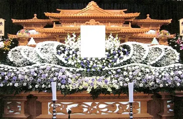 石岡セレモニーホールで葬儀を行なった写真