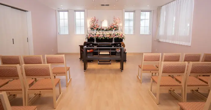 天国社(高崎ピクシー邸 桜想)で葬儀を行なった写真