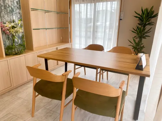 若葉駅西口ホール 別館で葬儀を行なった写真