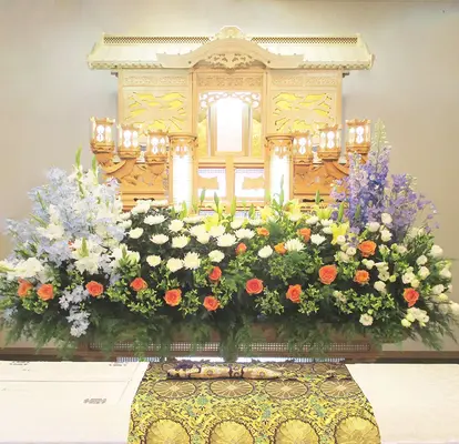 ECOなお葬式(上京区ECO葬ホール)で葬儀を行なった写真