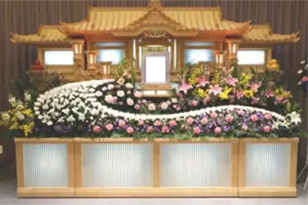 雅葬祭(いちい会館)で葬儀を行なった写真