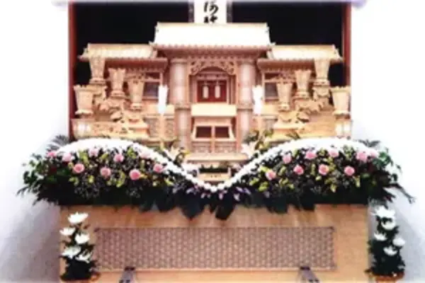 雅葬祭(いちい会館)で葬儀を行なった写真