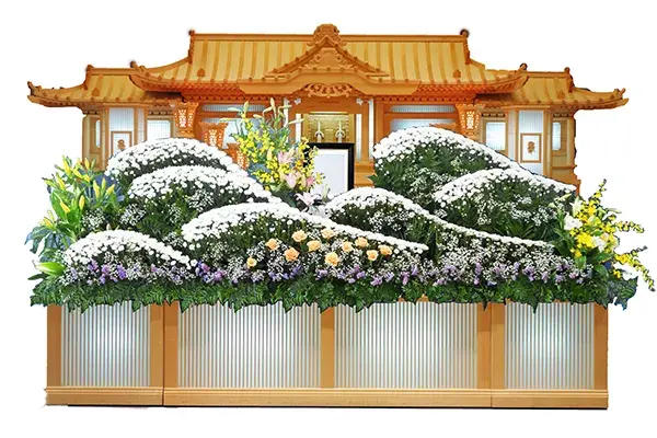 雅葬祭(いちい会館)で葬儀を行なった写真