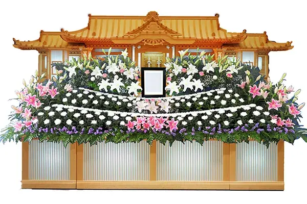 雅葬祭(いちい会館)で葬儀を行なった写真