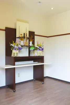 プリエールふるさわで葬儀を行なった写真