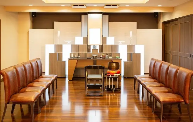 玉泉院 上熊本会館で葬儀を行なった写真