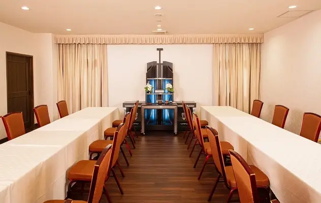 玉泉院 上熊本会館で葬儀を行なった写真