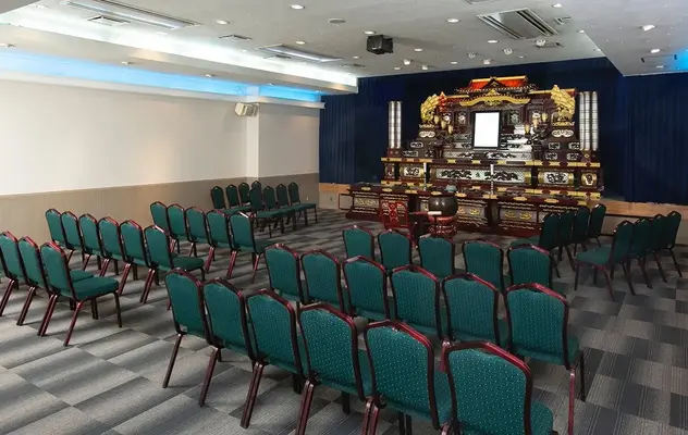 玉泉院 水前寺会館で葬儀を行なった写真